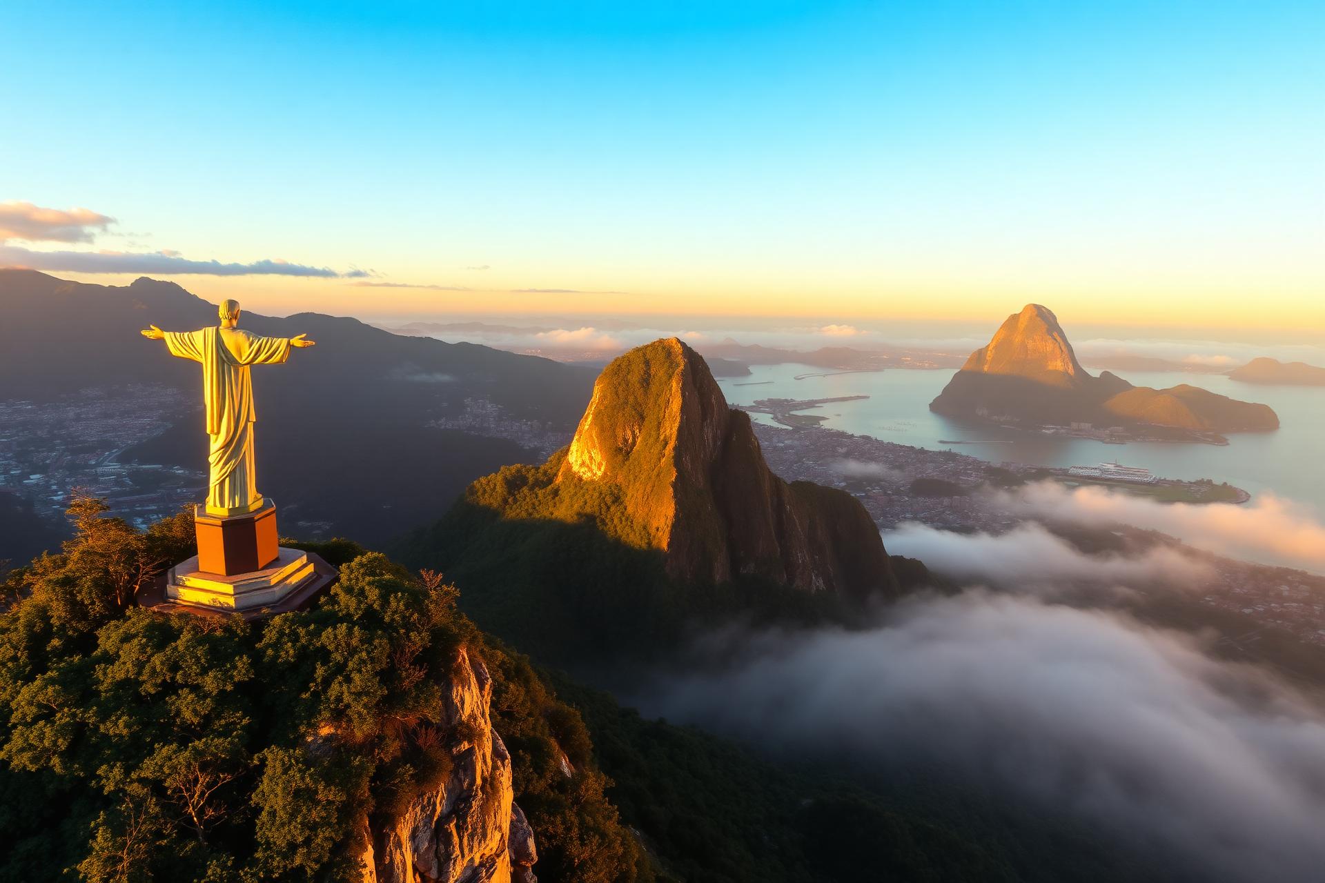 Rio de Janeiro ao entardecer